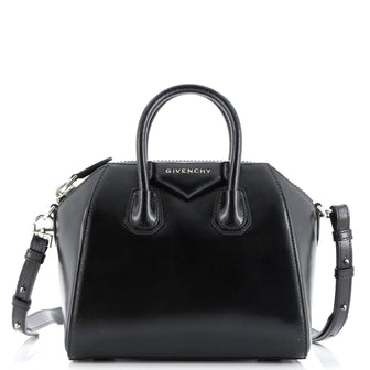 Givenchy Antigona Bag Glazed Leather Mini