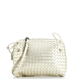 Bottega Veneta Nodini Crossbody Bag Intrecciato Nappa Small