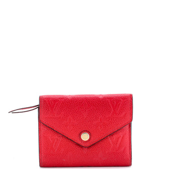 Louis Vuitton Victorine Wallet Monogram Empreinte Leather
