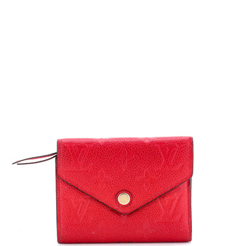 Louis Vuitton Victorine Wallet Monogram Empreinte Leather