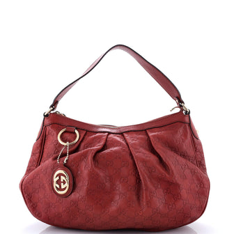 Gucci Sukey Hobo Guccissima Leather Medium