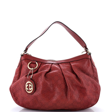 Gucci Sukey Hobo Guccissima Leather Medium