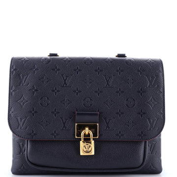 Louis Vuitton Marignan Handbag Monogram Empreinte Leather