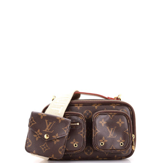 Louis Vuitton Utility Crossbody Bag Monogram Canvas