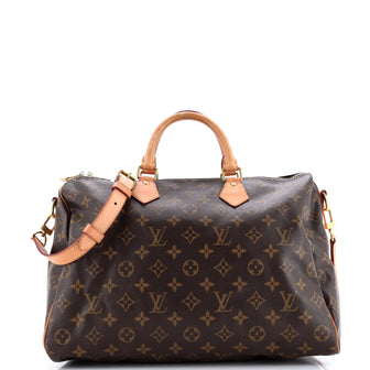 Louis Vuitton Speedy Bandouliere Bag Monogram Canvas 35