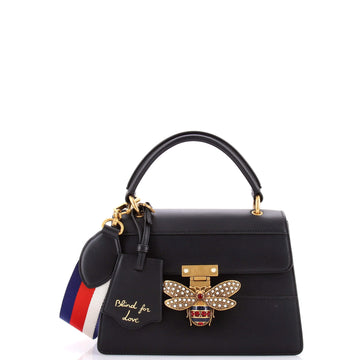 Gucci Queen Margaret Top Handle Bag Leather Small
