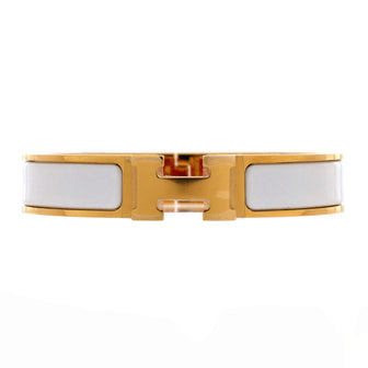 Hermes Clic H Bracelet Enamel Narrow