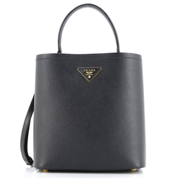 Prada Panier Bucket Bag Saffiano Leather Medium