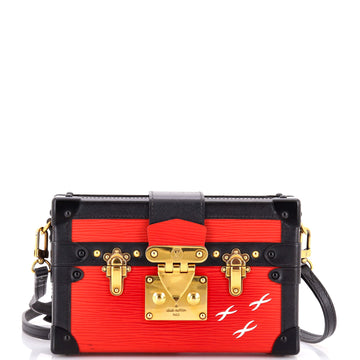 Louis Vuitton Petite Malle Handbag Epi Leather
