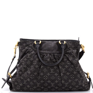 Louis Vuitton Neo Cabby Handbag Denim GM
