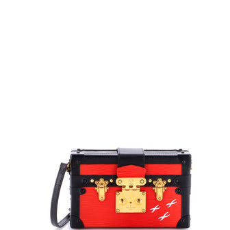 Louis Vuitton Petite Malle Handbag Epi Leather