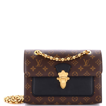 Louis Vuitton Victoire Handbag Monogram Canvas and Leather