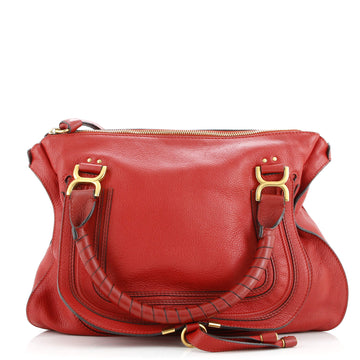 Chloe Marcie Shoulder Bag Leather Large