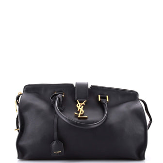 Saint Laurent Monogram Cabas Leather Medium