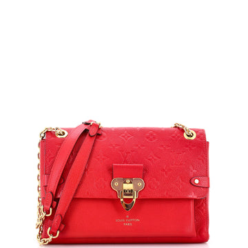 Louis Vuitton Vavin Handbag Monogram Empreinte Leather PM