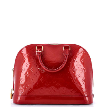 Louis Vuitton Alma Handbag Monogram Vernis PM