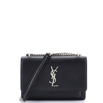 Saint Laurent Sunset Crossbody Bag Leather Small