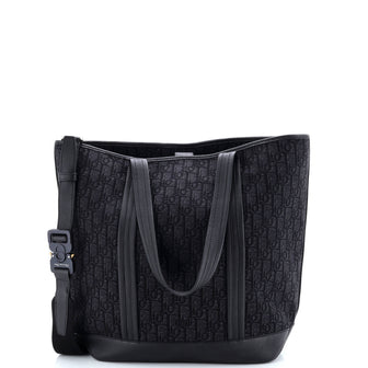 Christian Dior Voyage Convertible Tote Oblique Canvas