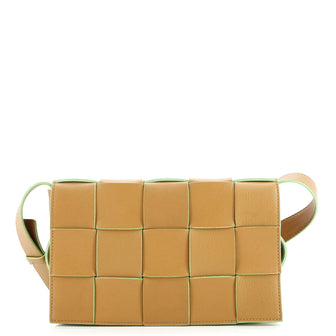 Bottega Veneta Cassette Crossbody Bag Maxi Intrecciato Leather