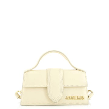 Jacquemus Le Bambino Top Handle Flap Bag Leather