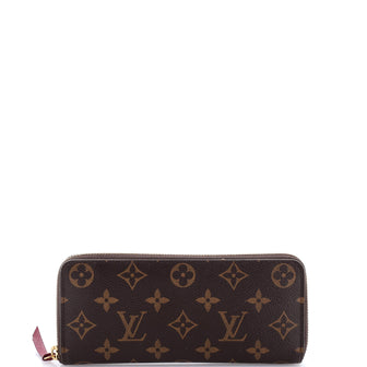Louis Vuitton Clemence Wallet Monogram Canvas