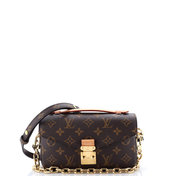 Louis Vuitton Pochette Metis Monogram Canvas East West