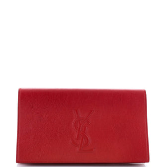 Saint Laurent Belle de Jour Clutch Leather Large