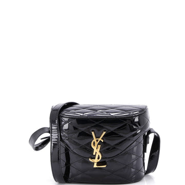 Saint Laurent June Box Bag Quilted Patent