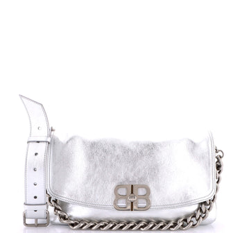 Balenciaga BB Soft Flap Bag Leather Large