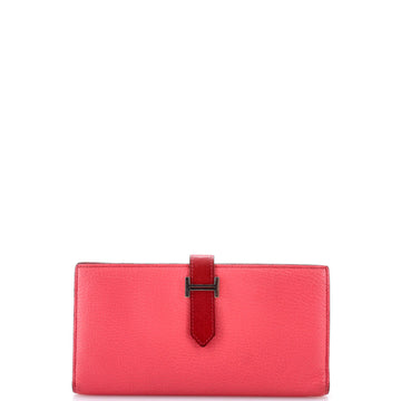 Hermes Bearn Wallet Chevre Mysore Long