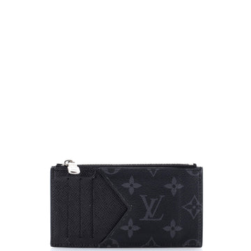Louis Vuitton Coin Card Holder Monogram Taigarama
