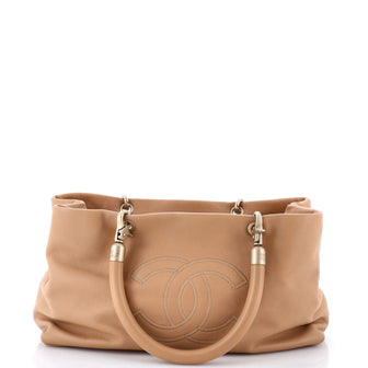 Chanel Vintage Handle CC Tote Caviar Medium