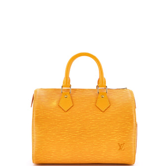 Louis Vuitton Speedy Handbag Epi Leather 25
