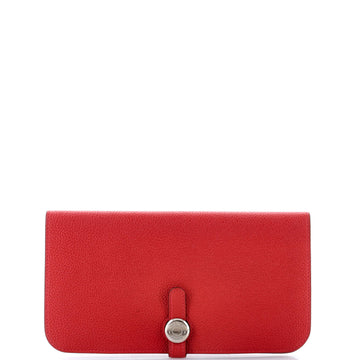 Hermes Dogon Recto Verso Wallet Leather
