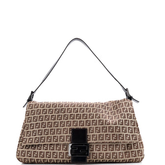 Fendi Mama Forever Bag Zucchino Canvas Large