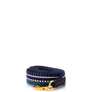 Hermes Sangle Shoulder Strap Cavale Canvas 25