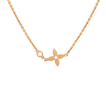 Louis Vuitton Monogram Idylle Necklace 18K Rose Gold with Diamond