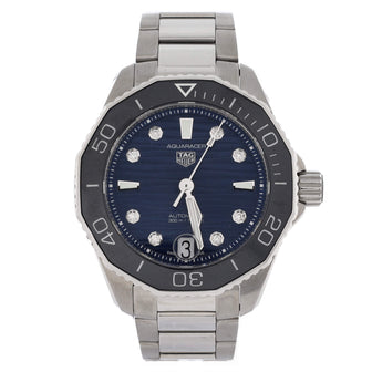 Tag Heuer Aqua Racer Professional 300M Automatic Watch Stainless Steel with Ceramic and Diamond Markers 36