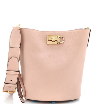 Salvatore Ferragamo The Studio Bucket Bag Leather
