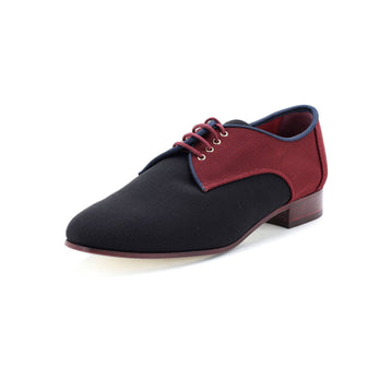 Chanel Women's CC Lace Up Oxfords Canvas