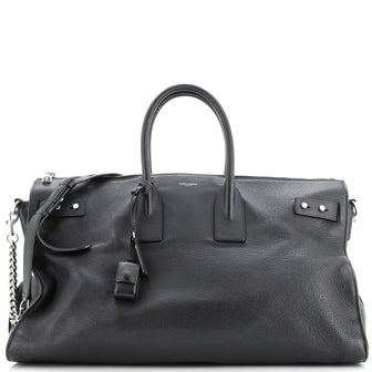 Saint Laurent Sac de Jour Souple Duffle Bag Leather 36H