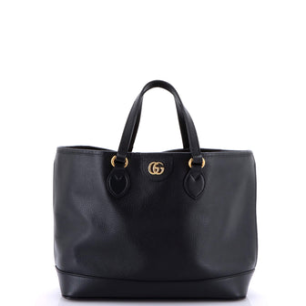 Gucci Ophidia Top Handle Shopping Tote Leather Small