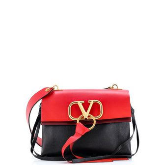 Valentino Garavani VRing Shoulder Bag Leather Small