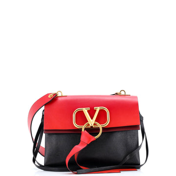 Valentino Garavani VRing Shoulder Bag Leather Small