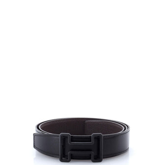 Hermes Tonight Reversible Belt Leather with Metal Medium