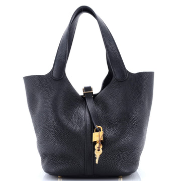Hermes Picotin Lock Bag Clemence MM