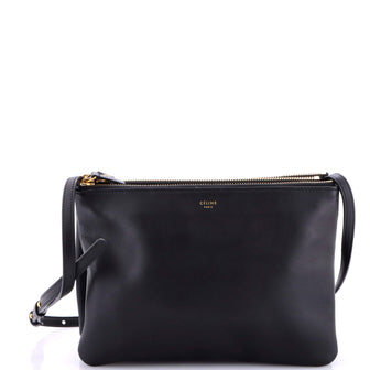 Celine Trio Crossbody Bag Leather Large