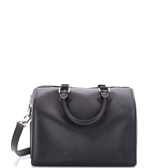 Louis Vuitton Speedy Bandouliere Bag Epi Leather 25