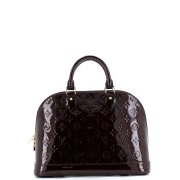 Louis Vuitton Alma Handbag Monogram Vernis PM