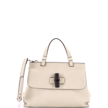 Gucci Bamboo Daily Top Handle Bag Leather Small
